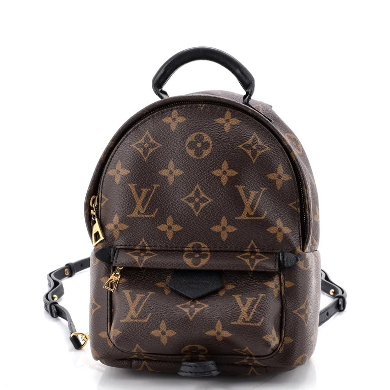 Pre-Owned Palm Springs Backpack Monogram Canvas Mini By Rebag | Walmart (US)