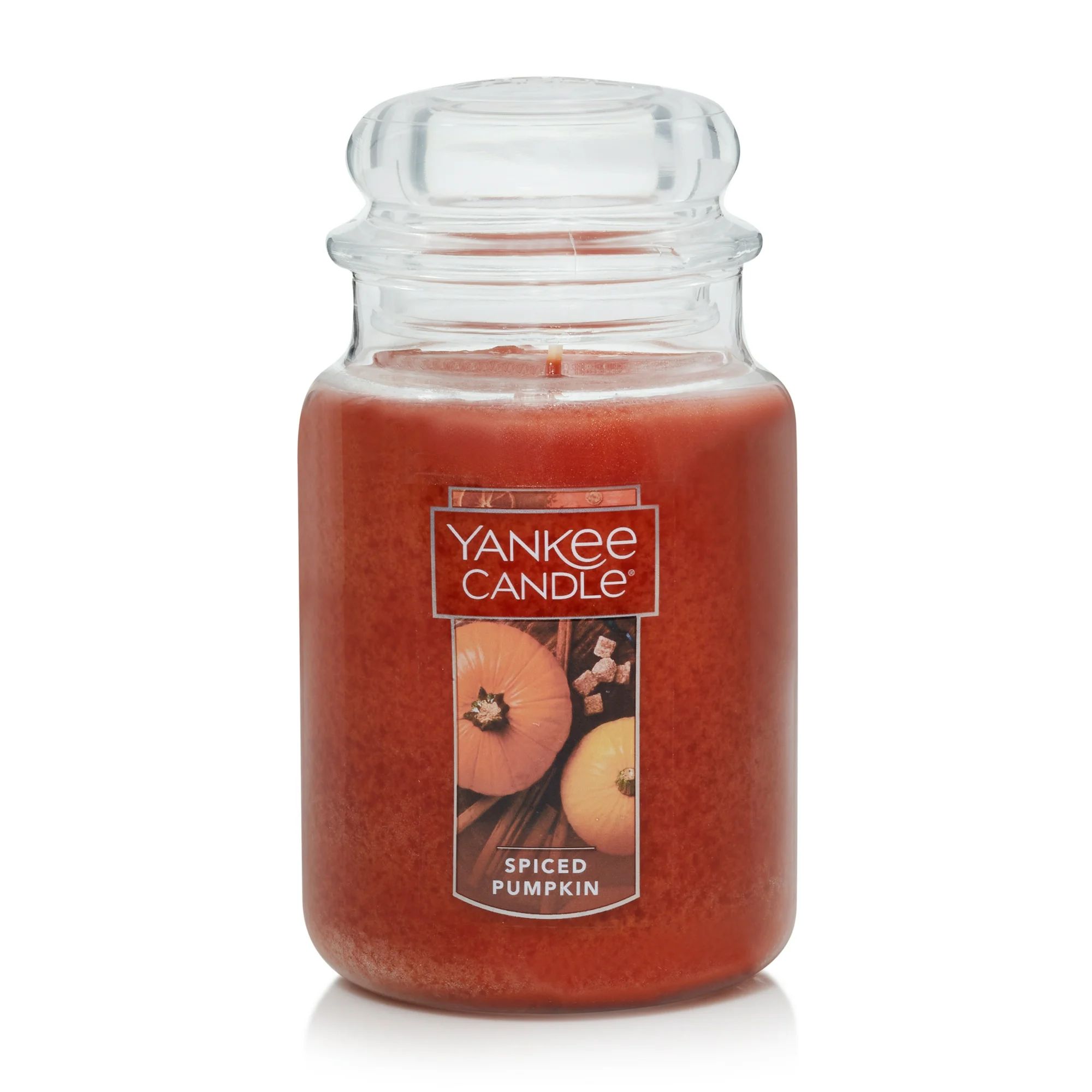 Yankee Candle Spiced Pumpkin Original Large Scented Jar Candle, 22 oz - Walmart.com | Walmart (US)