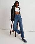The Perfect Vintage Straight Jean in Mayfield Wash | Madewell