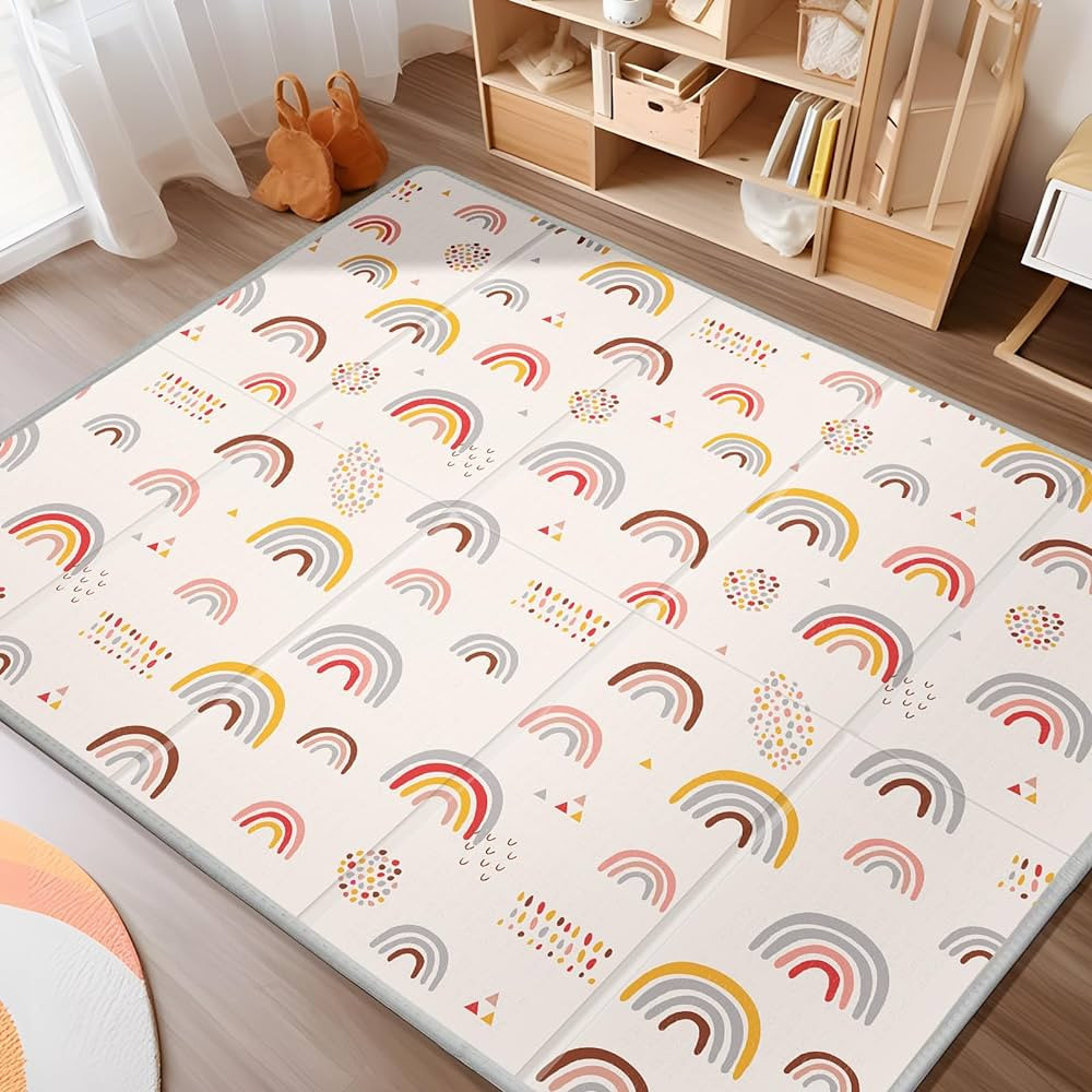 XL Baby Play Mat, 79" X 71" Extra Large Play Mat, Baby Mats for Floor, Waterproof, Anti-Slip Baby... | Amazon (US)