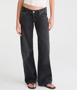 Super Low-Rise Baggy Wide Leg Jean | Aeropostale