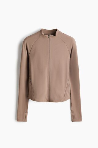 H & M - SculptMove Activewear Jacket - Beige | H&M (US + CA)