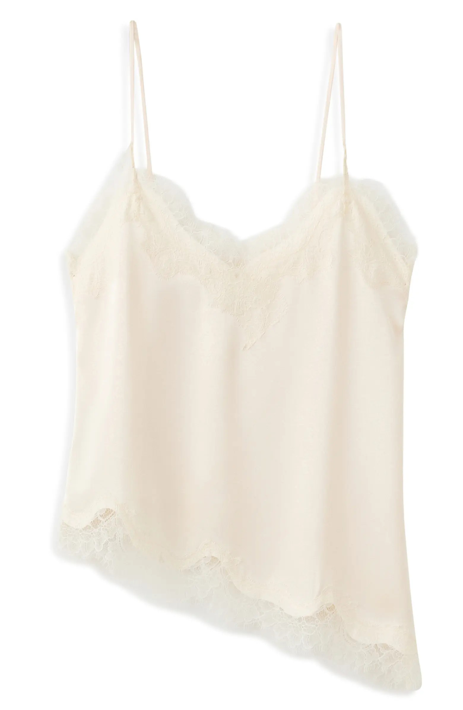 MANGO Tity Lace Trim Camisole | Nordstrom | Nordstrom