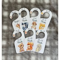 Woodland Baby Closet Dividers, Clothes Nursery Dividers | Etsy (US)