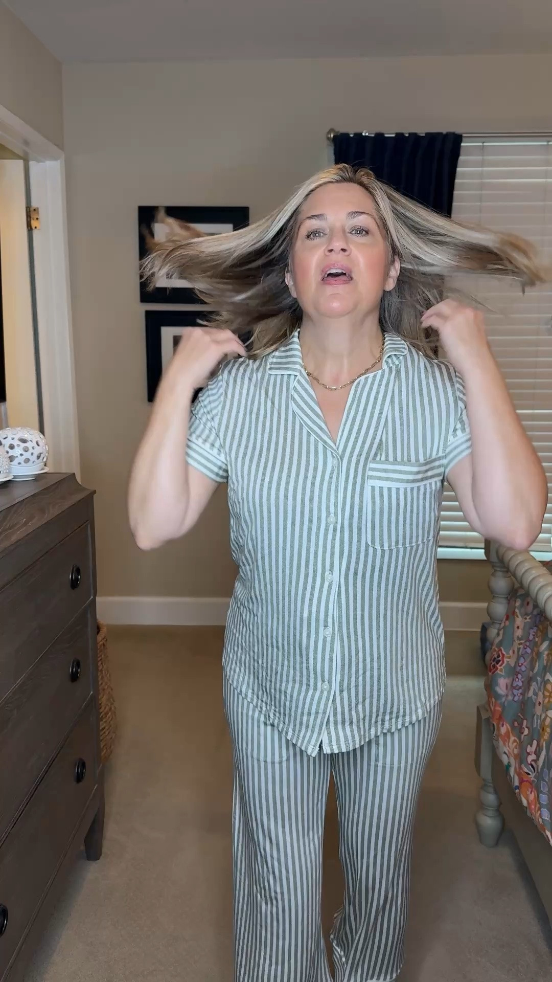 These are the softest pajamas & for only $30 a set you can beat them. They are also really cute!

#LTKMothersDay #LTKdayinmylife #LTKOver40