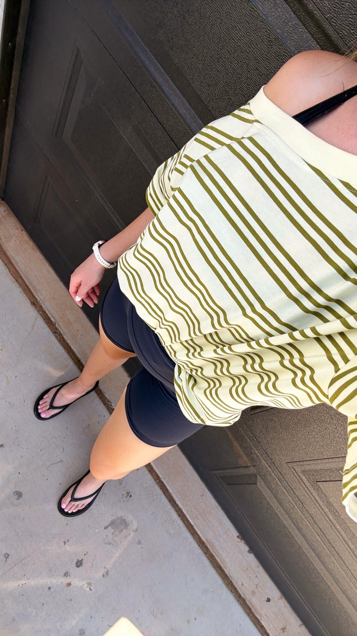 Todays ootd! I’m 510 wearing a medium in both!