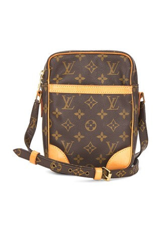 Louis Vuitton Monogram Danube Crossbody Bag in Brown | FWRD 