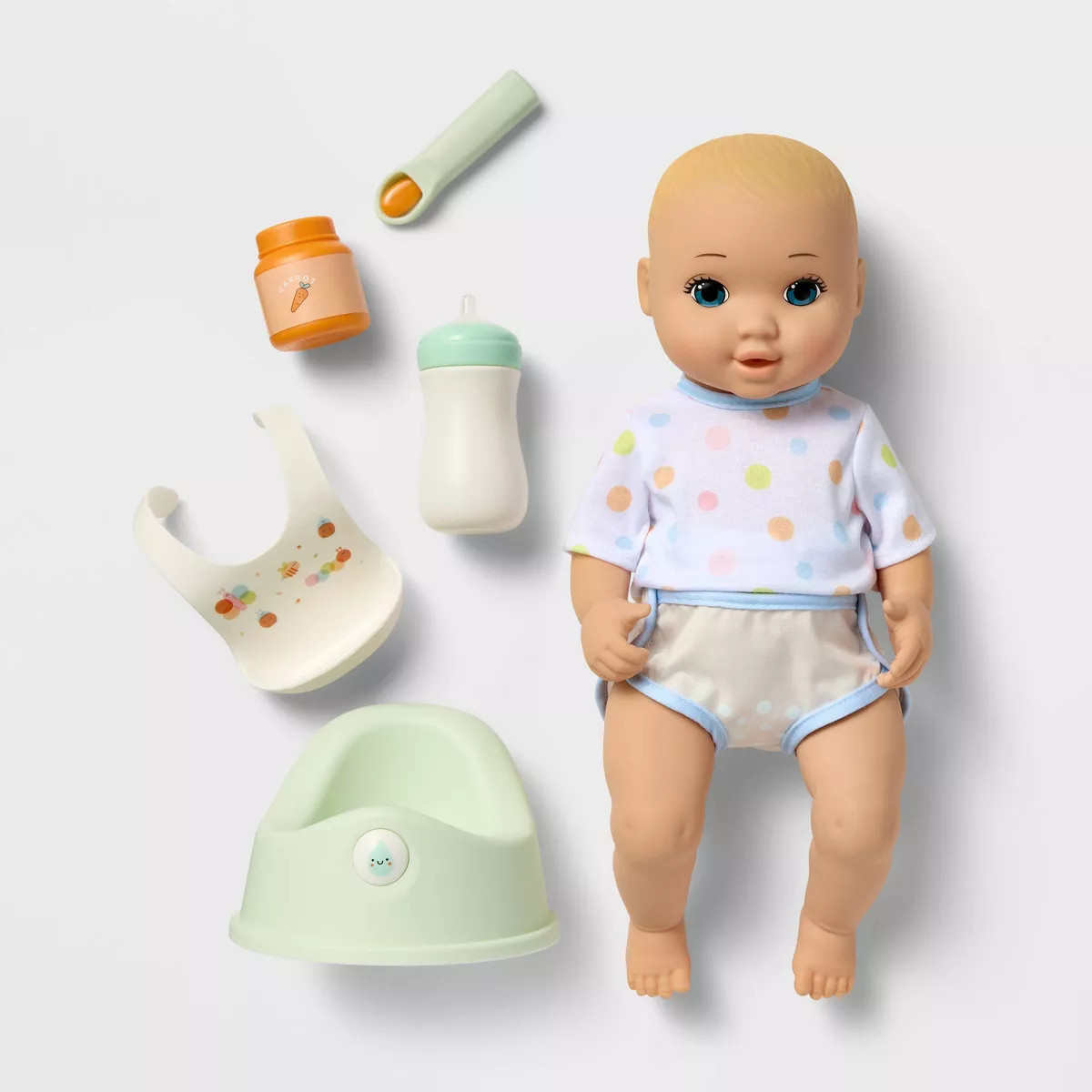 14" Drink and Wet Baby Doll - Gigglescape™ | Target