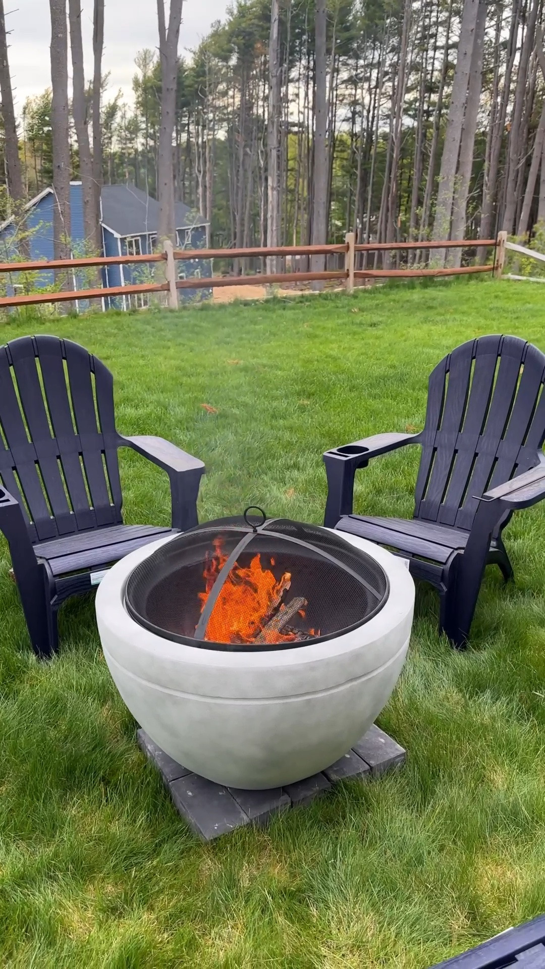 Starting my backyard transformation with the most beautiful wood burning concrete finish fire pit

#LTKSeasonal #LTKSaleAlert #LTKHome