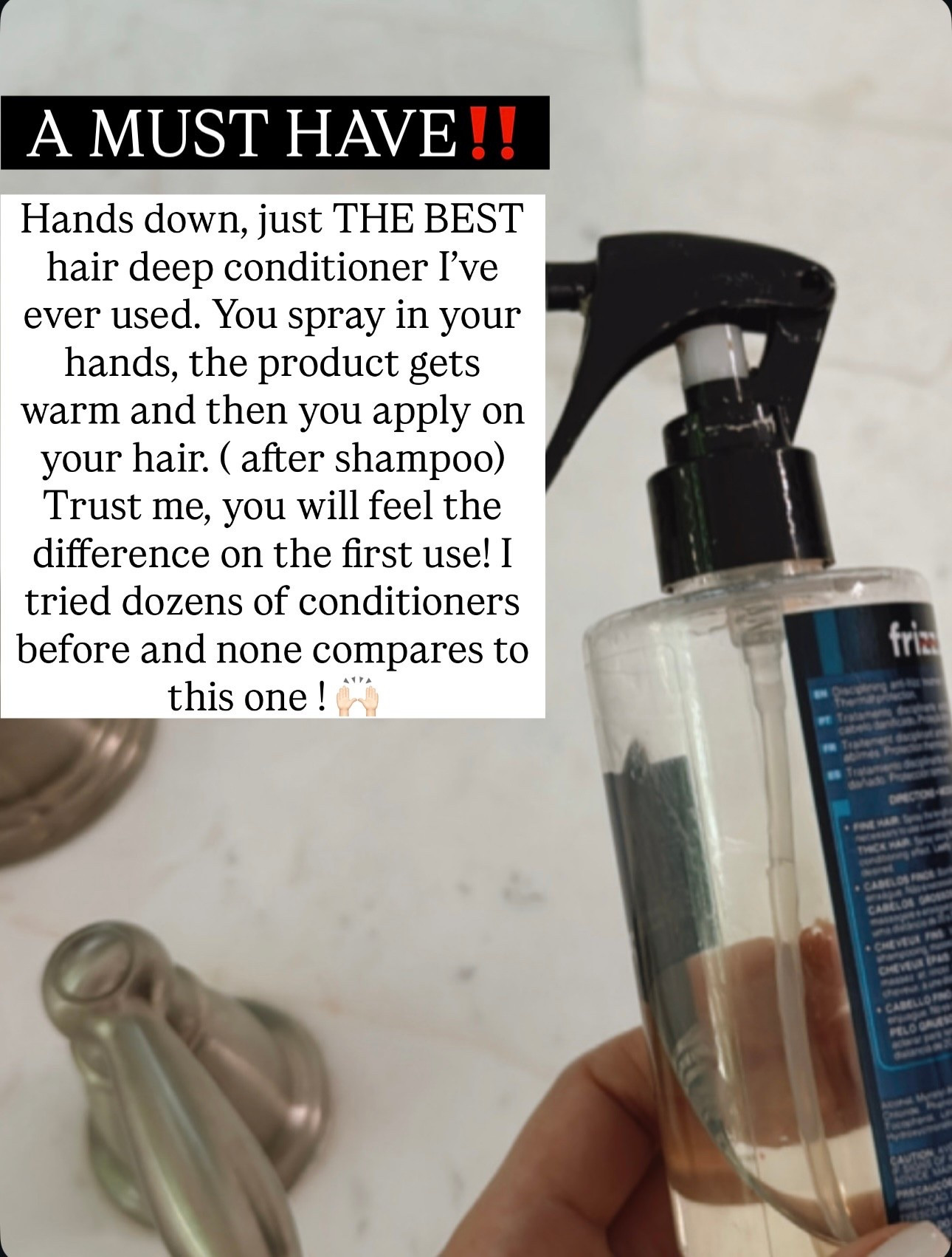 A must have deep hair conditioner treatment!! You will feel the difference on the first time!! 

#LTKBeauty #LTKTravel #LTKOver40