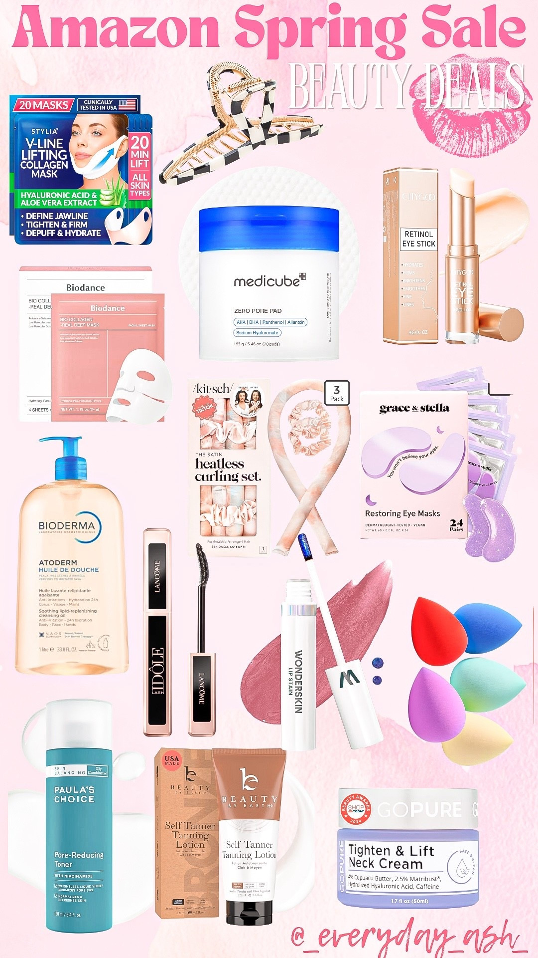 AMAZON BIG SPRING SALE 💗💋


Beauty deals, Makeup finds, beauty products, face products, medicube, lotion, body wash, lipstick, beauty blenders, Paula’s choice products 

#LTKselfcare #LTKBeauty #LTKgrwm