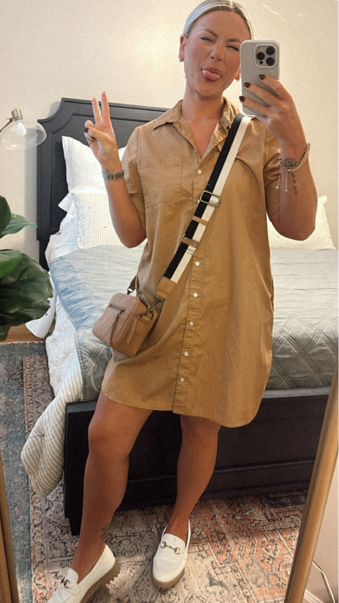 Size small in dress tts 
Shoes tts 

#LTKbeauty #LTKworkwear