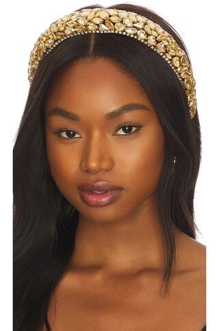 SHASHI Kamila Headband in Gold from Revolve.com | Revolve Clothing (Global)