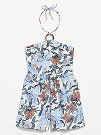 Linen-Blend O-Ring Romper, Vacation Outfits, Vacation Looks, Vacation Outfits Beach | Old Navy (US)