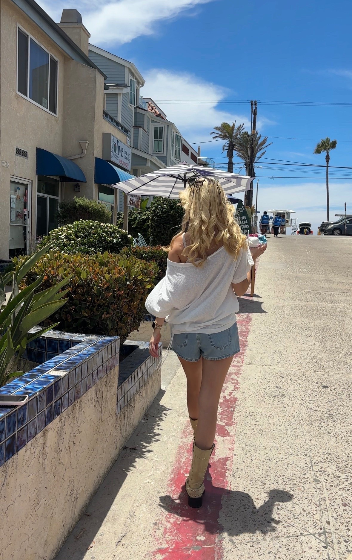 obsessed with this cute & casual summer outfit! i’ve been loving pairing a simple white off the shoulder tee with my favorite jean shorts!! when it’s not too hot, LOVE these studded boots for a pop!!

#LTKootd #LTKdayinmylife #LTKTravel