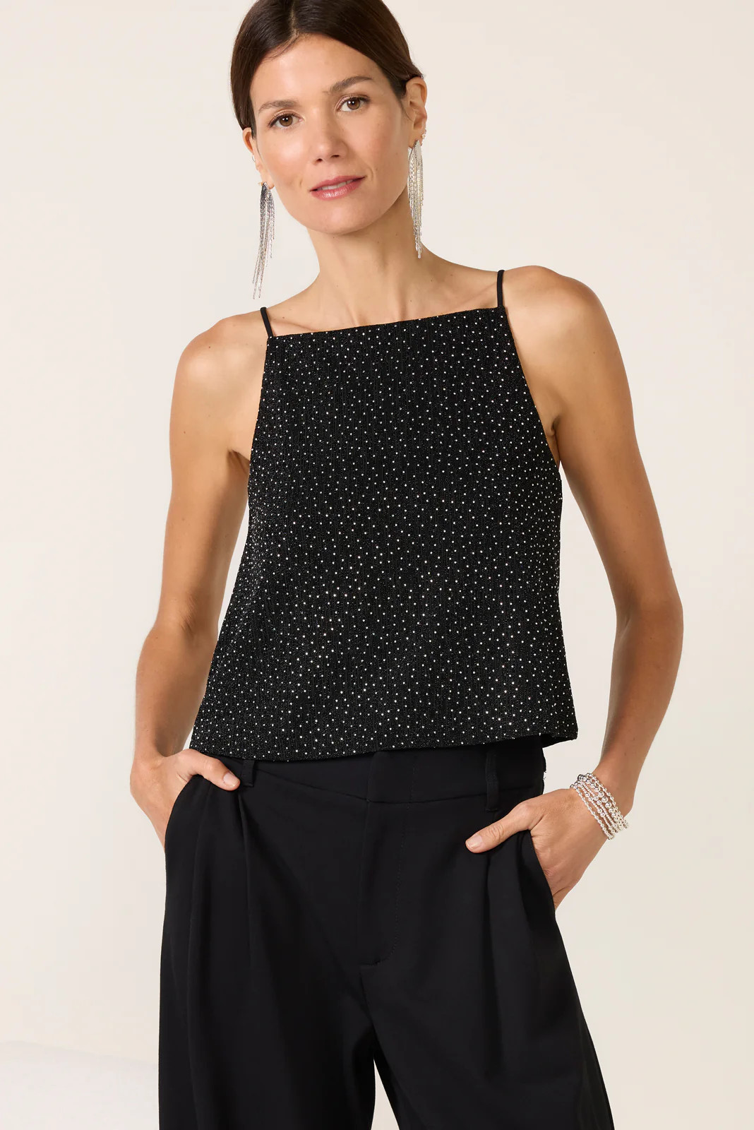 Lena High Neck Tank | Evereve