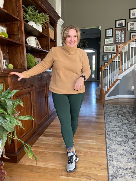 I’m wearing this today. Came home from my run and removed my sweaty tops and through on this fleece. My favorite for when you really need to be warm. 

40% off with code DSDELIGHT

I wear an XL. Go with your larger size

Linking my favorite winter leggings too    


#LTKGiftGuide #LTKunder100 #LTKsalealert