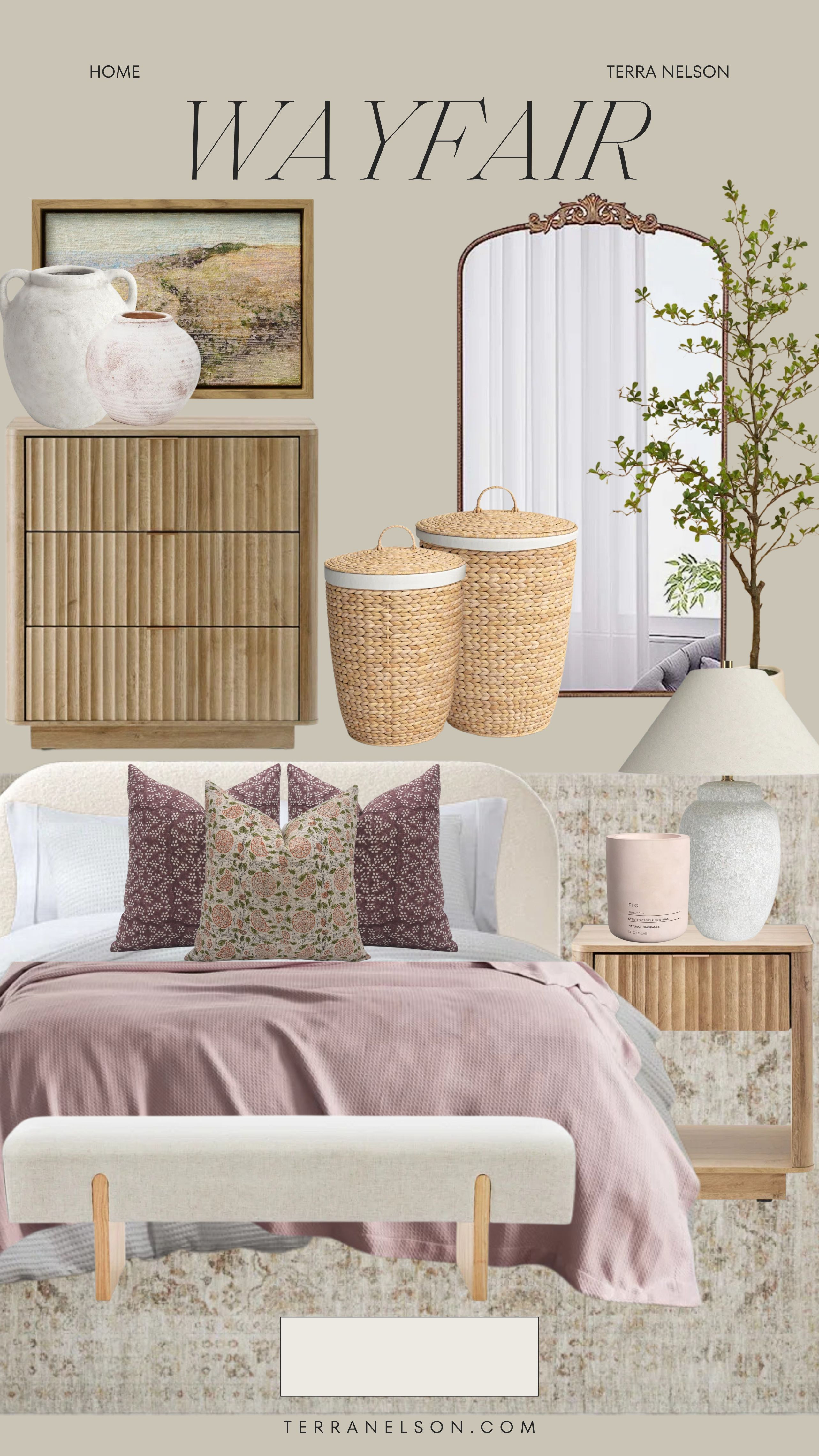 Spring Bedroom from Wayfair!
Wayfair Home / Wayfair Furniture / Spring Home / Spring Bedroom / Neutral Home Decor / Bedroom Furniture / Bedroom Mirrors / Fluted Furniture / Lightweight Duvet Covers / Floral Print Bedding / Pastel Throw Pillows / Textured Quilts / Linen Sheet Sets / Woven Storage Baskets / Neutral Bed Skirts / Spring Scented Candles / Decorative Bed Trays / Faux Greenery / Fluted Vases for Nightstands 

 #LTKSeasonal #LTKHome #LTKStyleTip