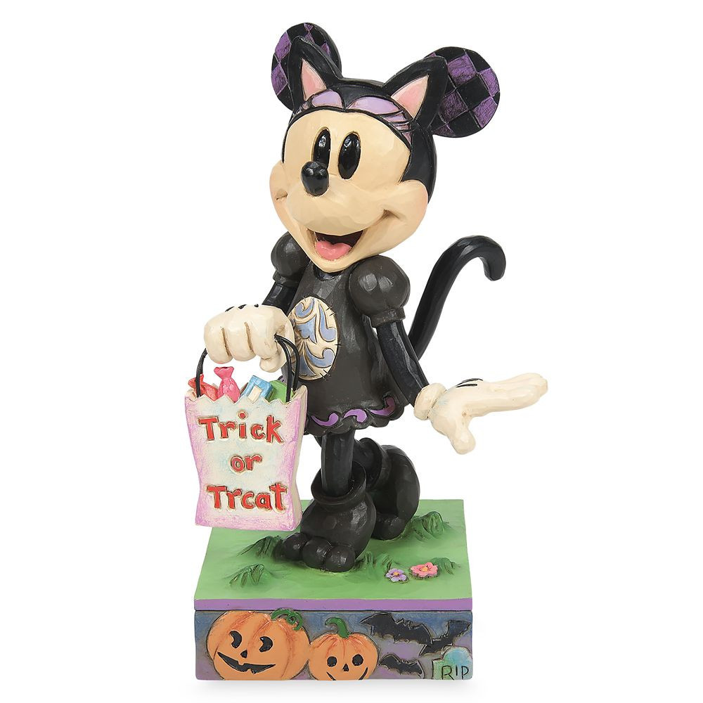 Minnie Mouse ''Cat n' Mouse'' Halloween Figure by Jim Shore Official shopDisney | Disney Store