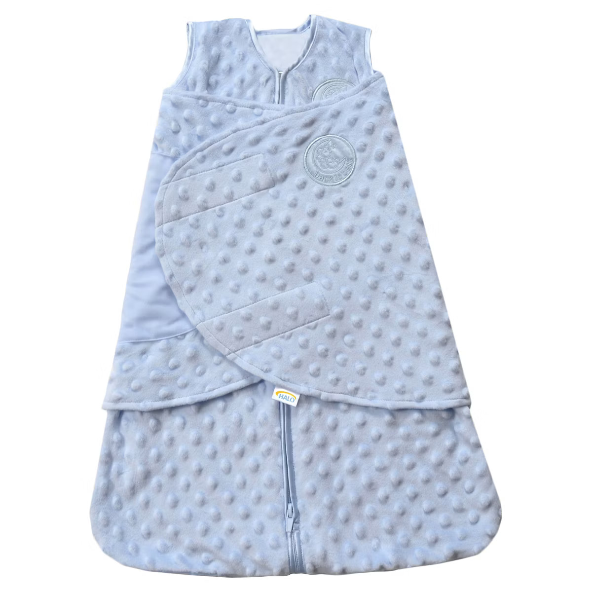 HALO Innovations SleepSack Swaddle Wrap Plushy Dot Velboa | Target