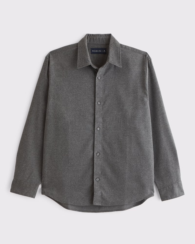 Men's Boucle Shirt Jacket | Men's New Arrivals | Abercrombie.com | Abercrombie & Fitch (US)