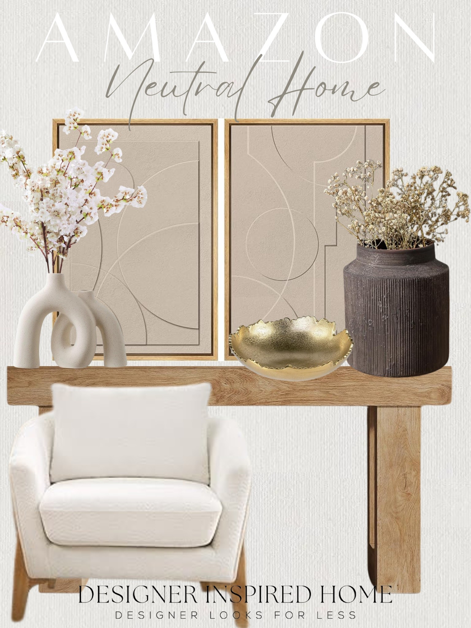 Amazon neutral Home finds!

#LTKHome #LTKFindsUnder100