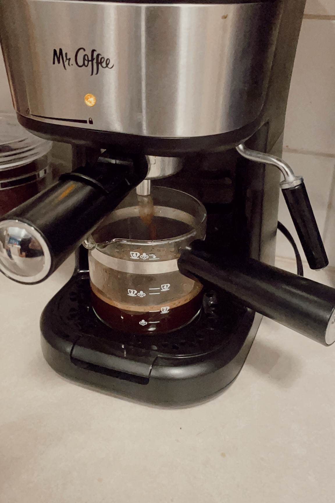 My espresso machine! So cheap yet works SO well