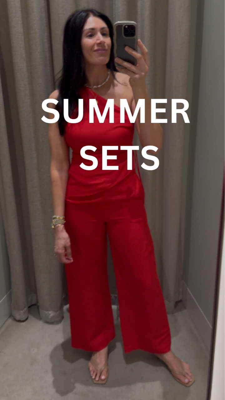 So many co-ords landing and clients are really loving them as an option. They make a great statement and a one and done solution worn together but they give you the versatility of seperates to rewear them individually.

Here are a few favourites just arrived instore. They are saved on my LTK if your interested in a set this summer