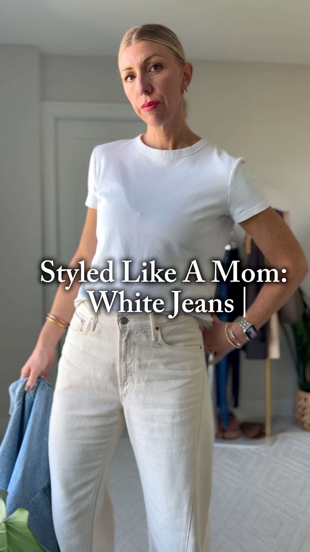 Styling white jeans for spring!

#LTKSeasonal #LTKOver40 #LTKootd