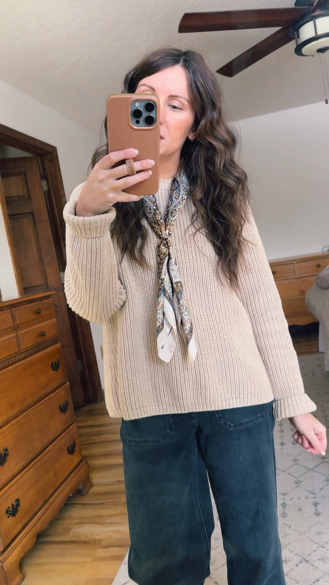 Wearing small in this cotton sweater (I own tan, ivory and black), 24 in a 26” inseam in these jeans (SO comfy!) and 6.5 in my flats (also linked similar!)



#LTKSeasonal #LTKPetite #LTKootd