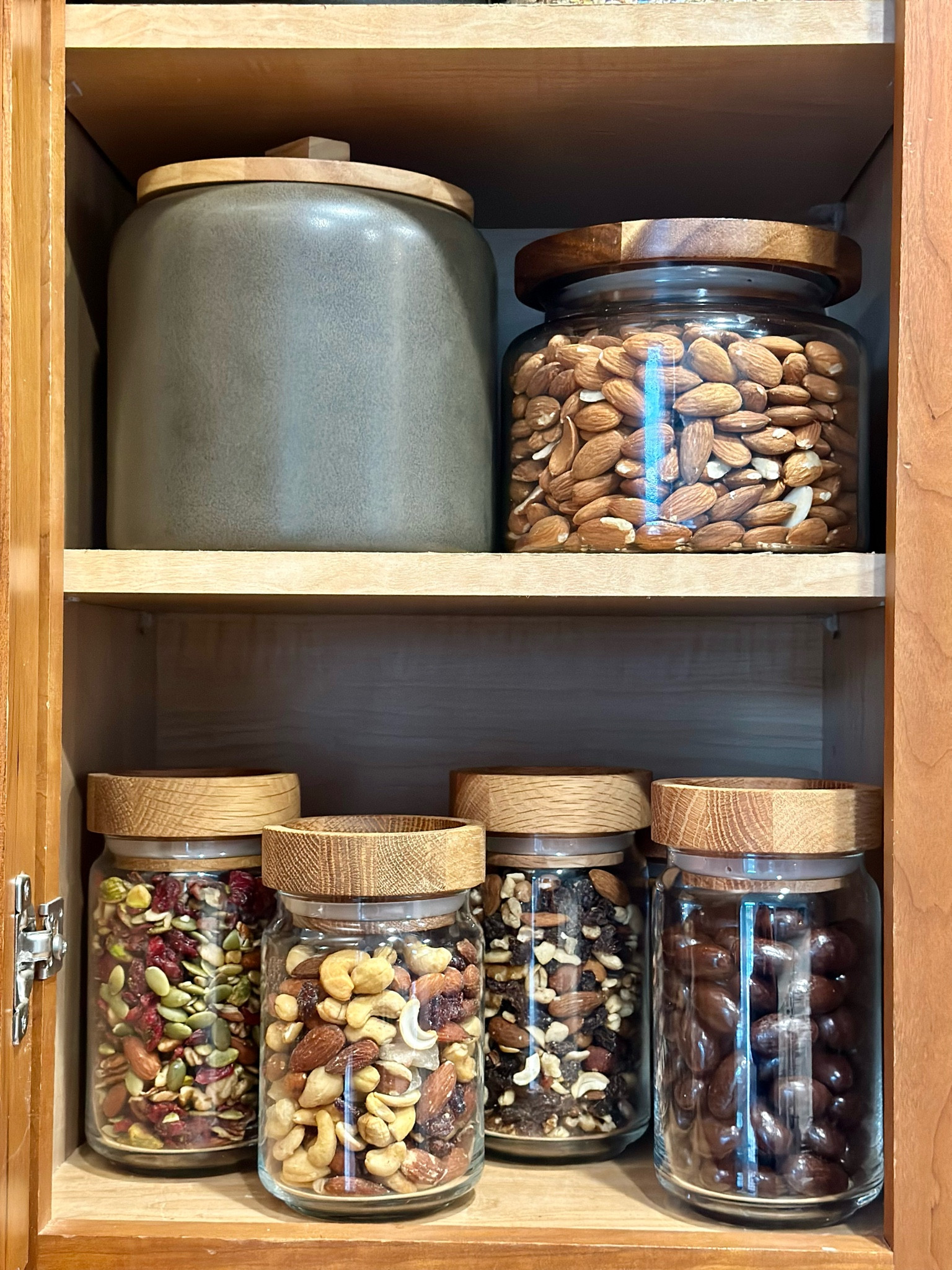 Glass jars - best organizing solution 
And looks aesthetically nice as well

#LTKHome #LTKSeasonal #LTKStyleTip
