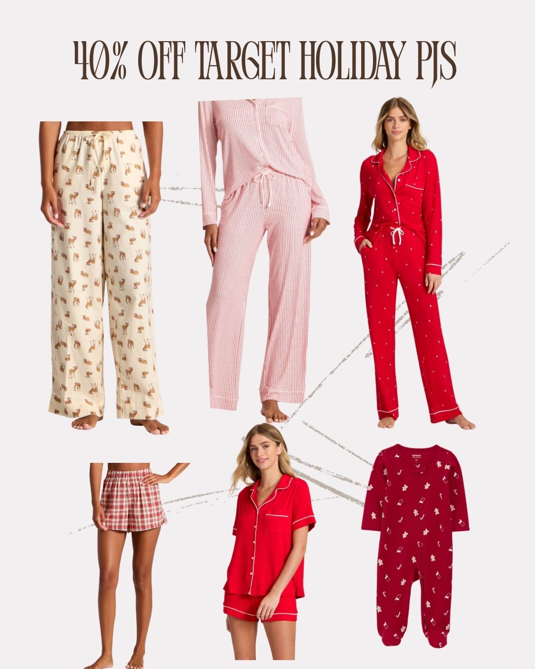 40% off Target pajamas for the entire family! Ends Saturday 11/8

#LTKFamily #LTKSeasonal #LTKHoliday