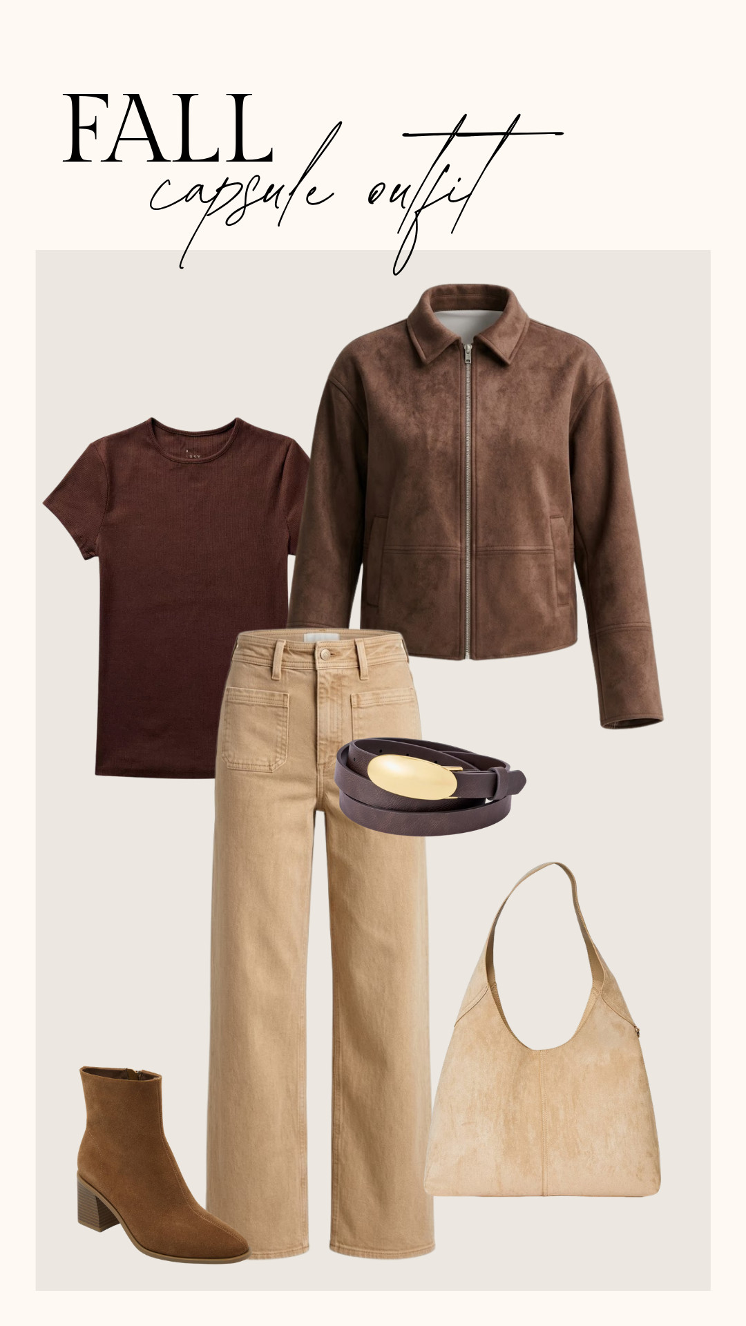 Fall Capsule Outfit 

 #LTKgrwm #LTKootd #LTKSeasonal