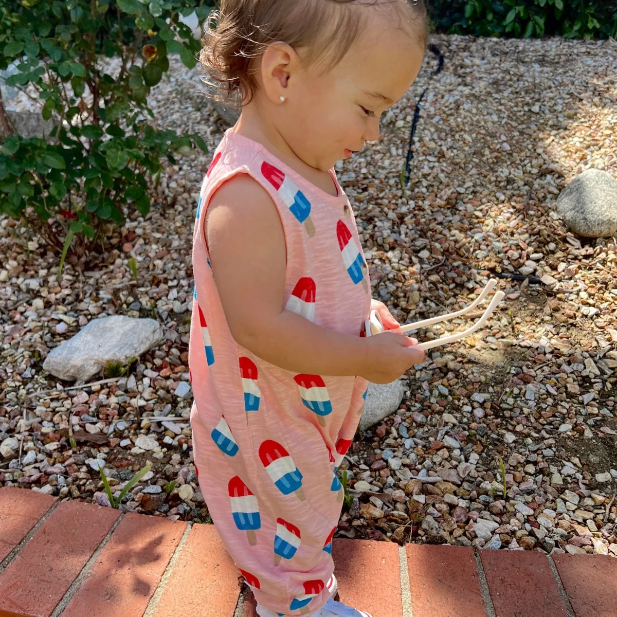 Popsicle Pink / Organic Bay Jumpsuit | SpearmintLOVE