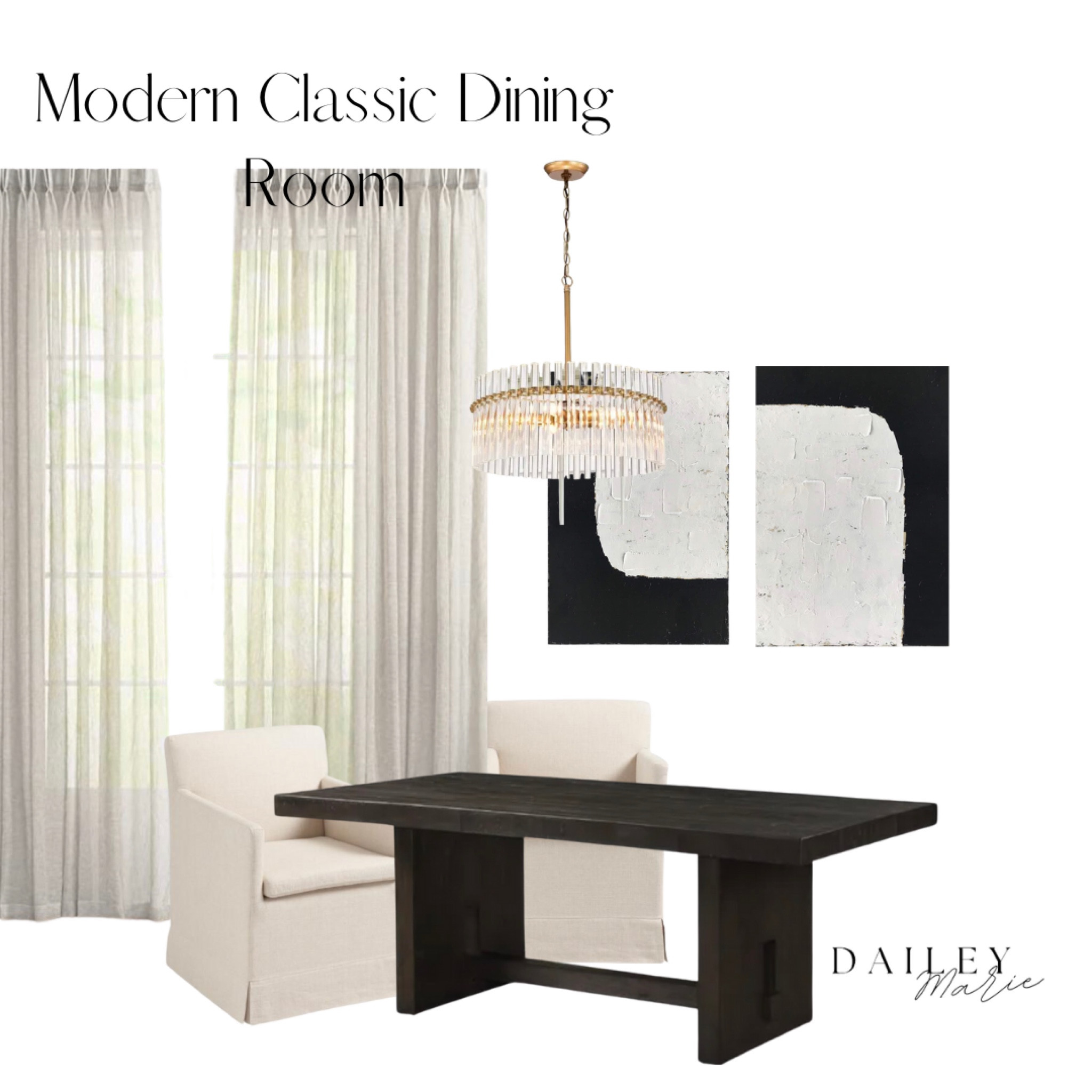 Timeless dining room with some modern updates at an affordable price point 

#LTKhome