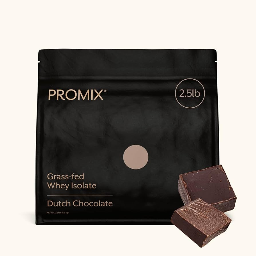 ProMix Nutrition Whey Protein Isolate Powder, Chocolate - Grass-Fed - \u00adPost Workout Fitness ... | Amazon (US)