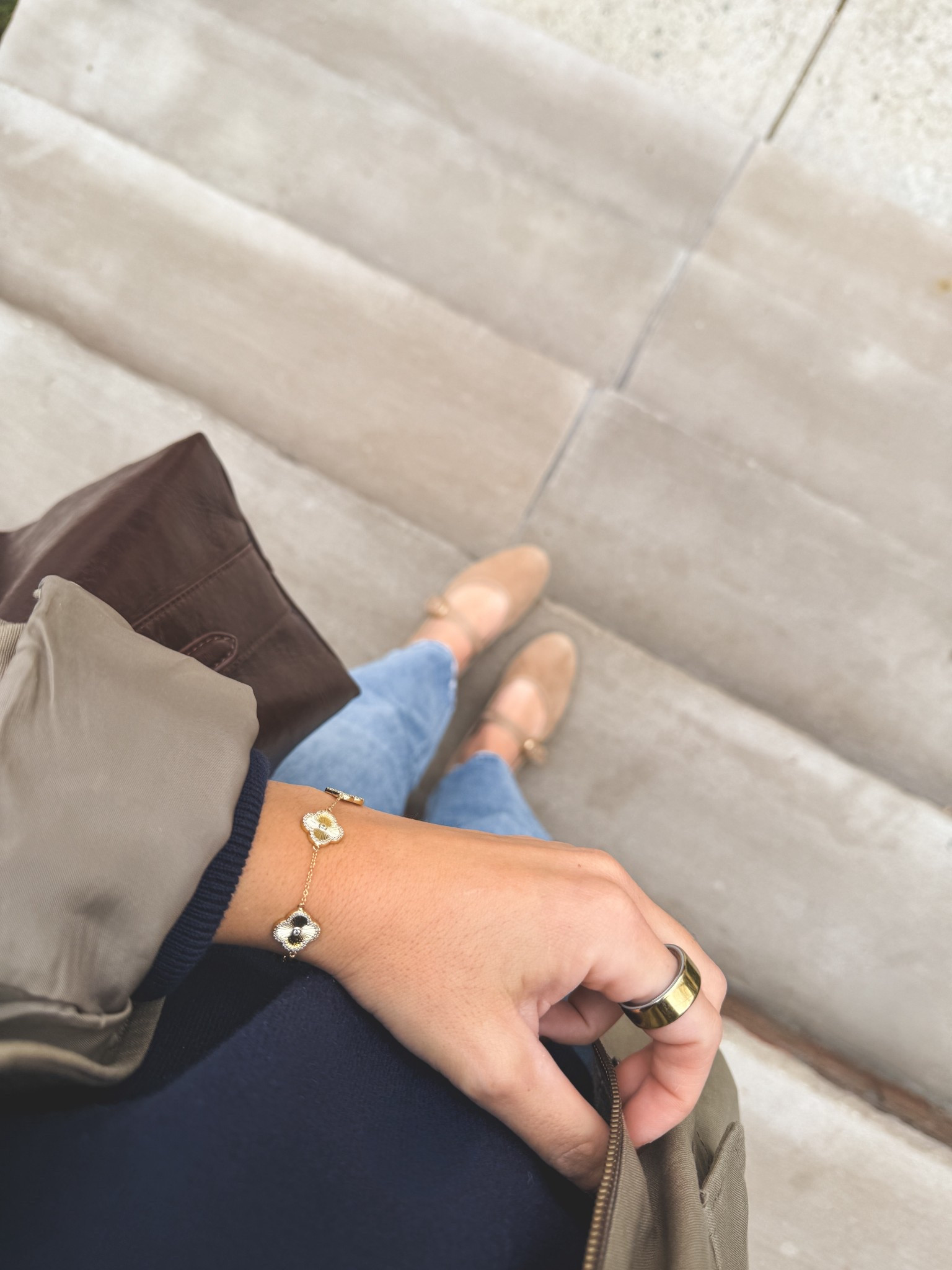 an everyday bracelet with my everyday oura ring paired perfectly with an everyday casual look. Shop all these Black Friday sales! 

#LTKGiftGuide #LTKSaleAlert