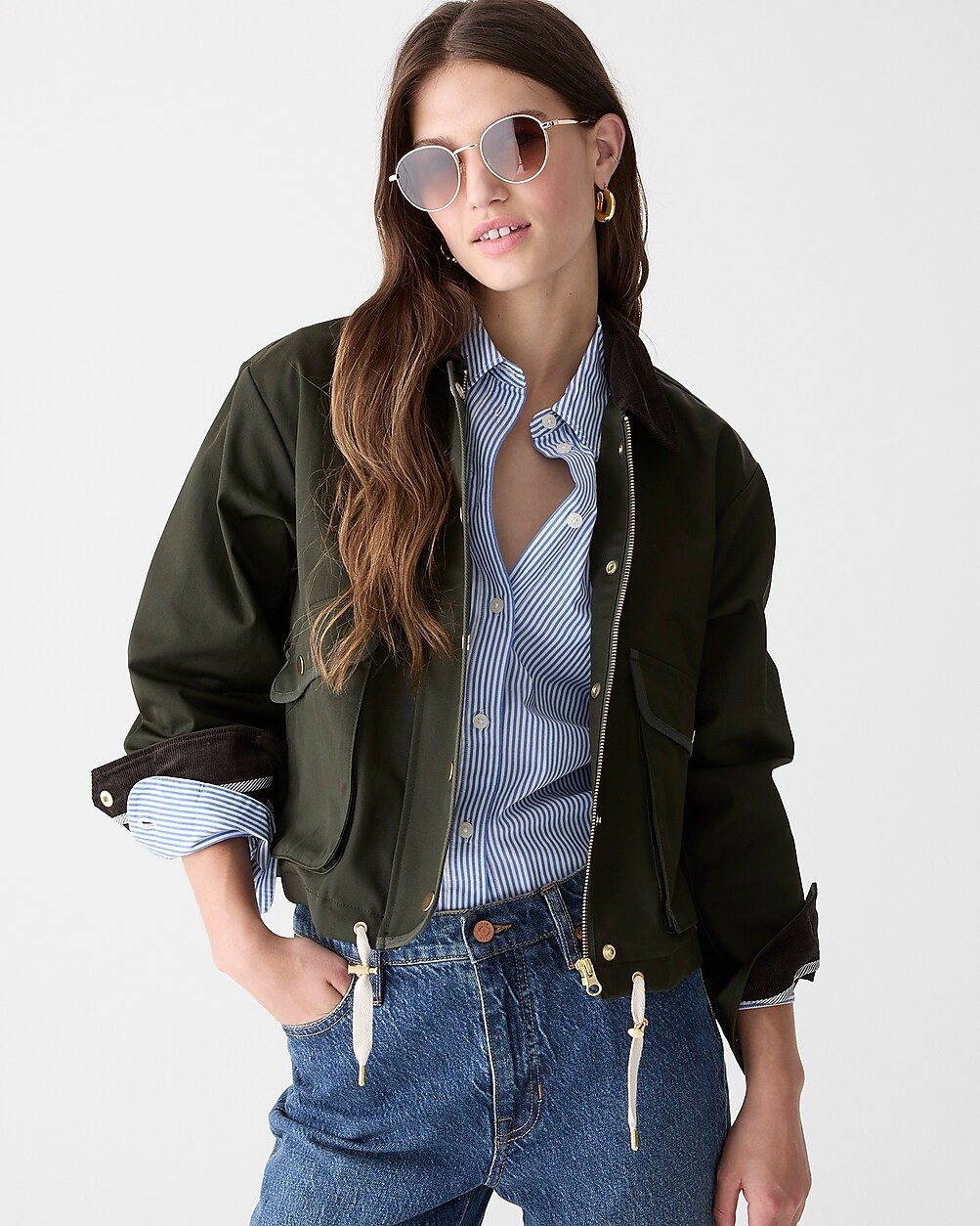 New cropped Barn Jacket™ | J. Crew US