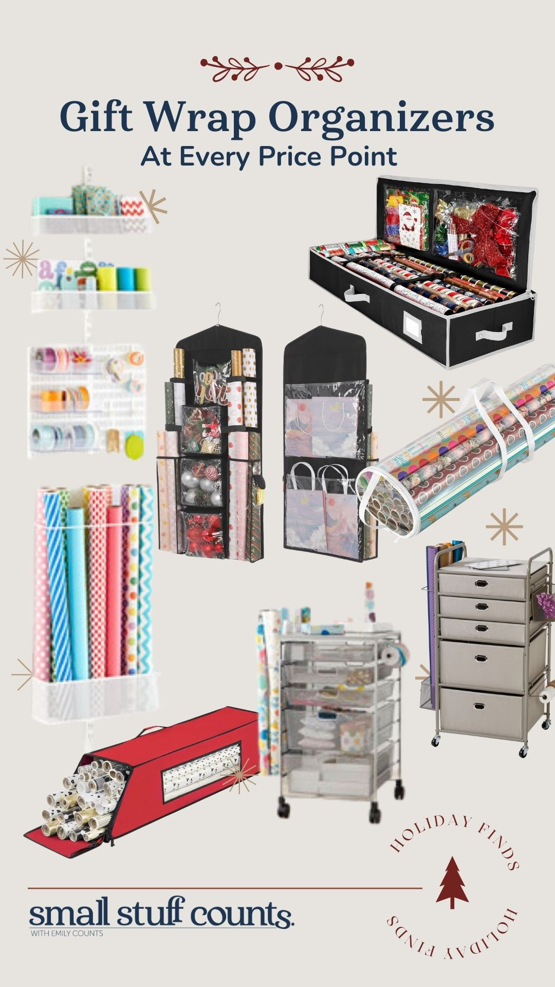 Wrapping paper organizers at every price point! Organizing gift wrap can be done many ways - here are some of my favorite picks. 

 

#LTKHoliday #LTKSeasonal #LTKHome