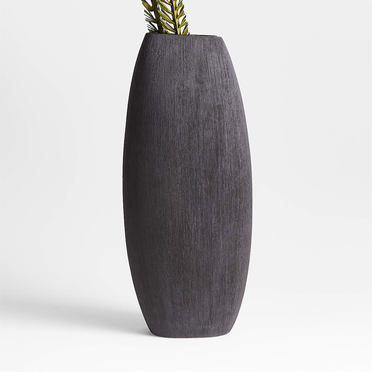 Alura Cream Tall Vase + Reviews | Crate & Barrel | Crate & Barrel