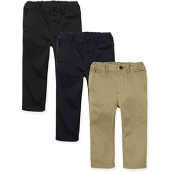 The Children's Place Baby-Boys and Toddler Stretch Chino Pants | Amazon (US)