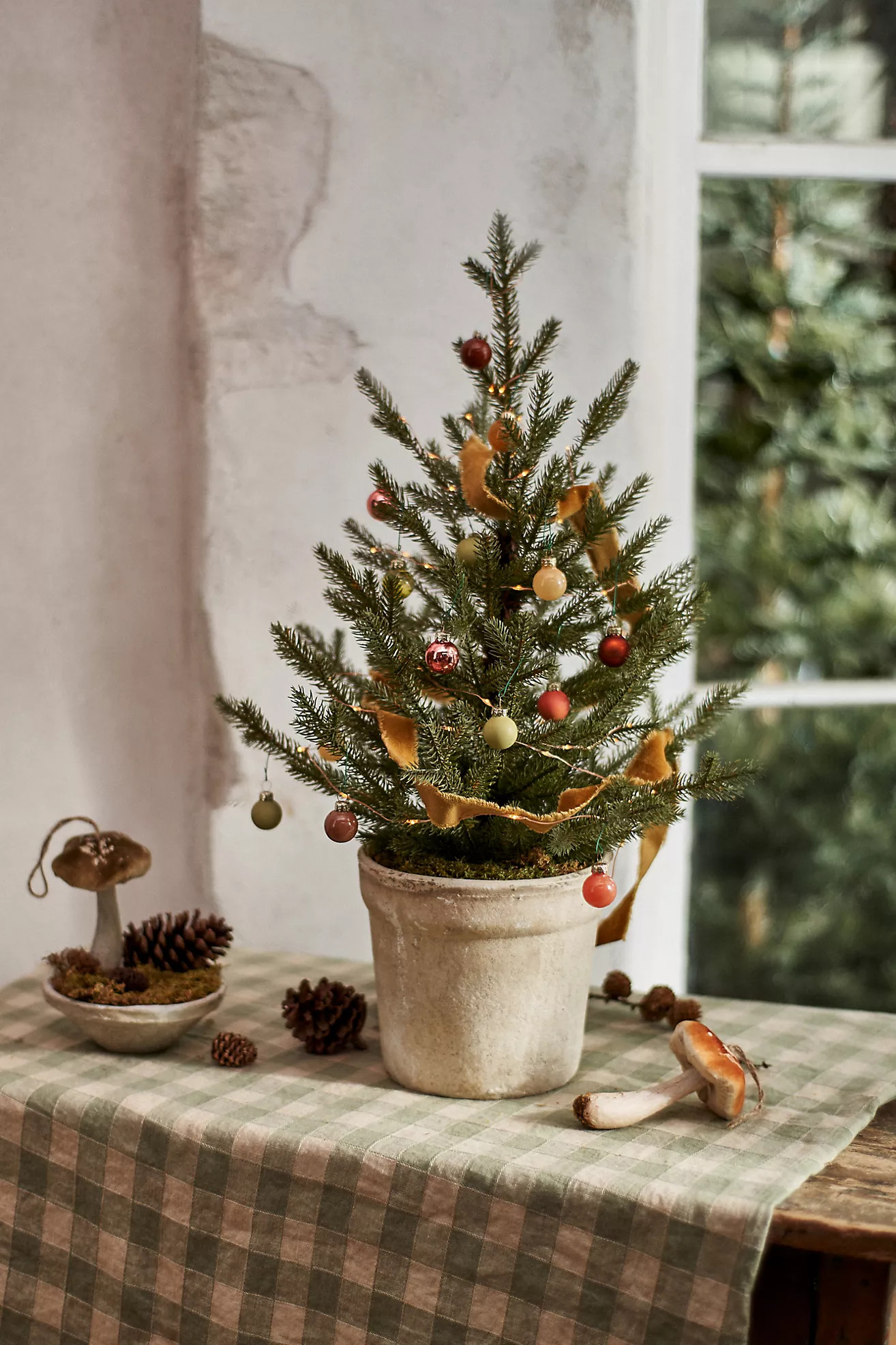 Faux Norway Spruce Tabletop Tree | Anthropologie (US)