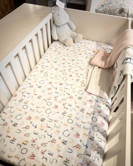 ABC floral organic bedding for baby girls toddler elegant.

Our baby bedding makes sweet dreams as easy as ABC. The coordinating three-piece set features an organic cotton crib sheet, a cozy hand-stitched quilt and a versatile European flax linen bed skirt, all beautifully tailored to the letter.

#LTKhome #LTKbaby #LTKbump