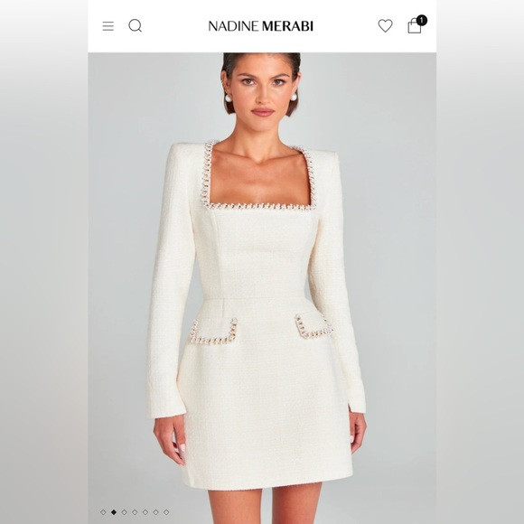 NATALIE IVORY DRESS SIZE M | Poshmark
