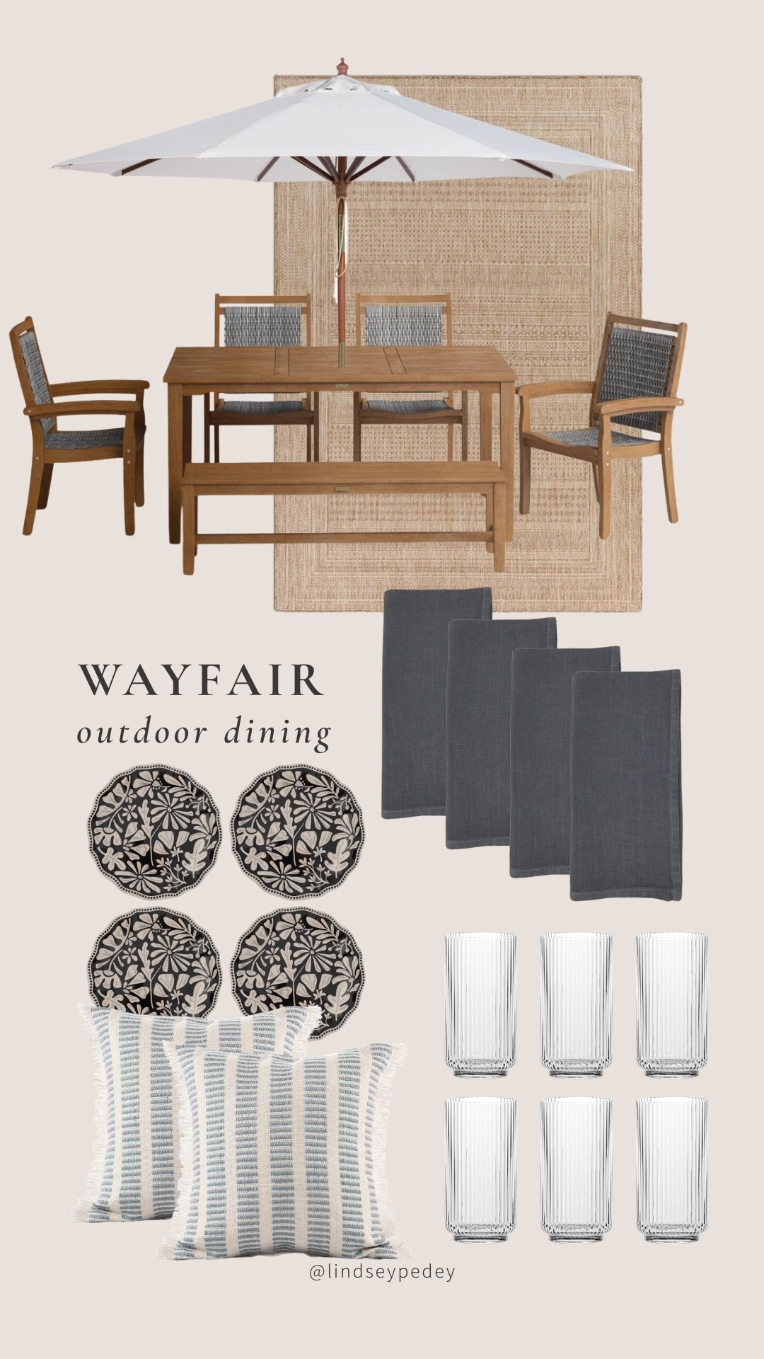 Outdoor dining inspiration from Wayfair! 

Outdoor dining table and chairs, outdoor rug, outdoor dining, outdoor dinnerware, outdoor tabletop

#LTKHome #LTKSeasonal