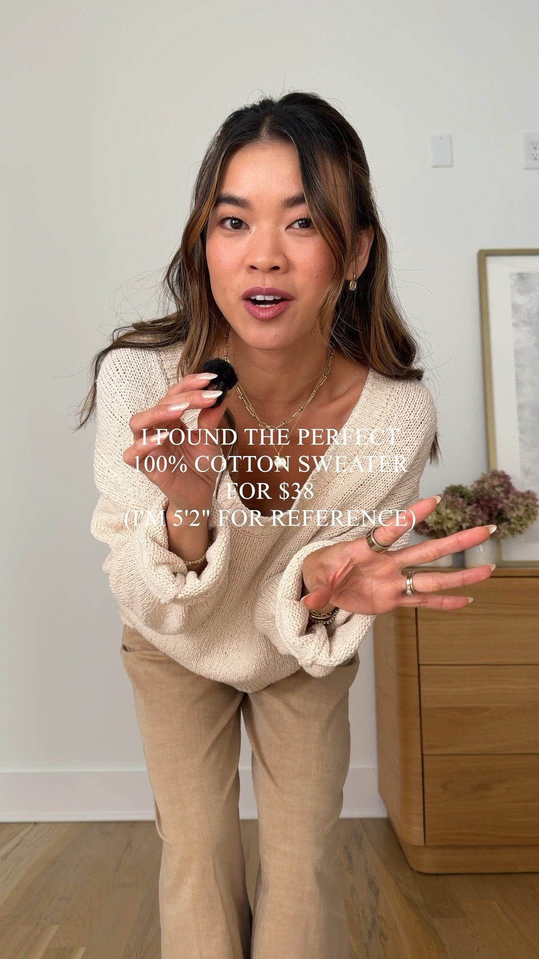 I found the perfect relaxed fit 100% cotton sweater from Target. I sized up to a medium (I’m 5’2”) and I’m obsessed with the way it drapes! It feels very beachy or vacation appropriate! The best part, it’s 100% cotton and only $38!! 

•Target Crafted Scoop Neck Pullover Sweater - Medium in Cream 
•Target High Rise Regular Fit Ankle Pull On Pants - XS in Tan

Petite style, petite fashion, mom outfit, mom style, petite pants, petite outfit ideas, petite outfits, best pants for petite, petite denim, spring style, spring outfits, beach outfits, vacation outfits, summer outfits, Summer style, summer trends

#LTKPetite #LTKmomlife #LTKootd