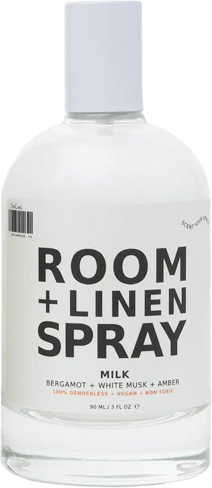 DedCool – Room + Linen Spray | Clean, Non-Toxic Fragrance For All (MILK, 3 fl oz | 90 mL) | Amazon (US)