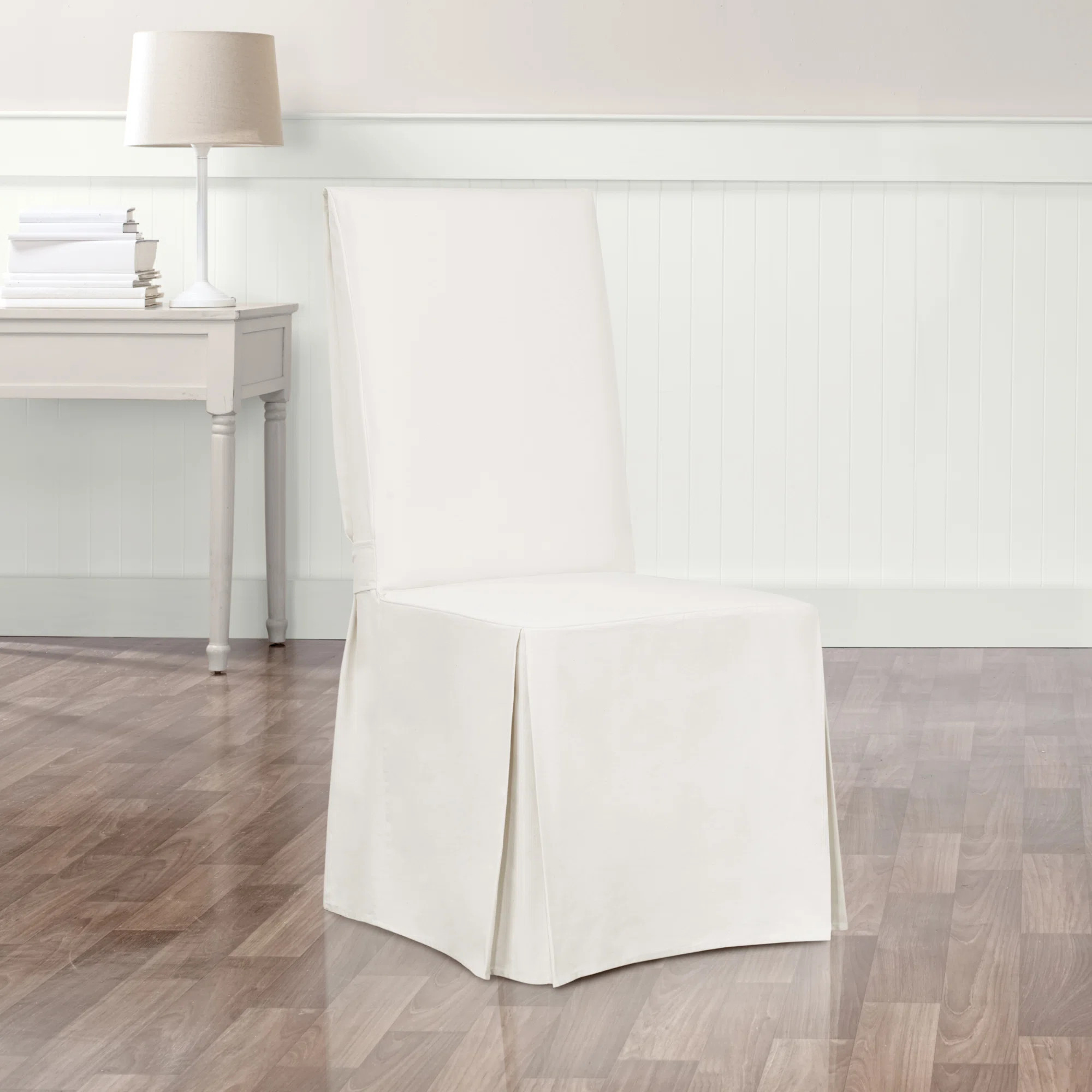 Sure Fit Essential Twill Box Cushion Dining Chair Slipcover & Reviews | Wayfair | Wayfair North America