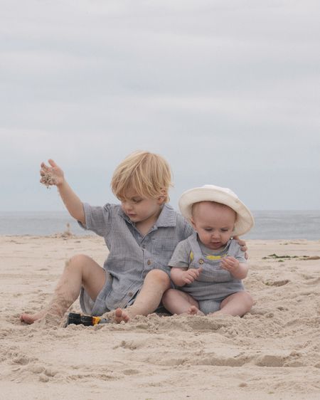 Brothers at the beach 🤍

#LTKKids #LTKBaby #LTKFamily