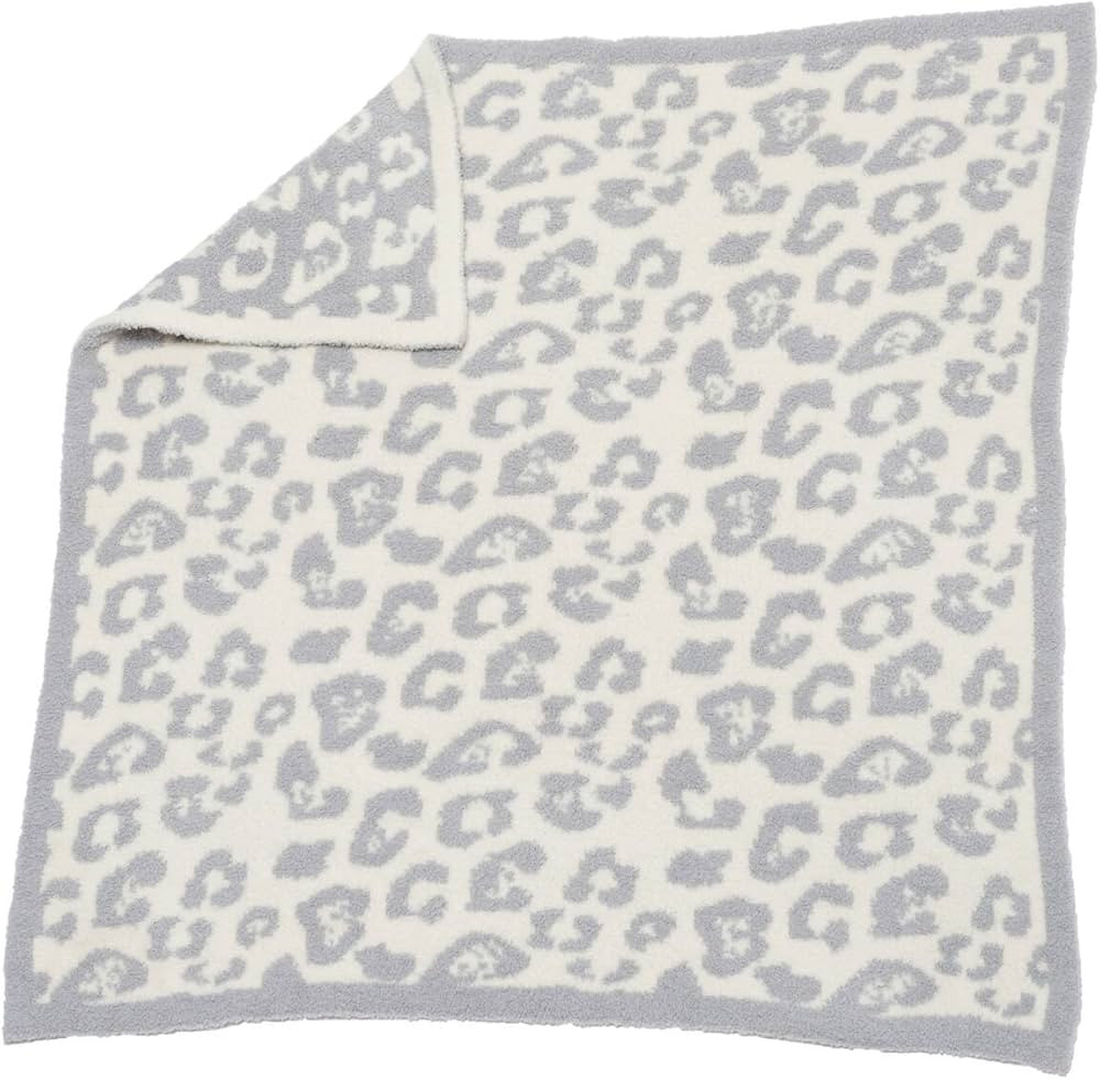 Barefoot Dreams CozyChic in The Wild Baby Blanket, Ocean/Cream | Amazon (US)